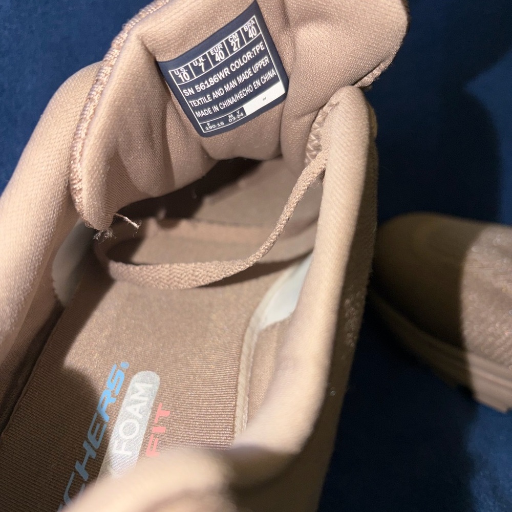 Skechers Tan Comfort Sneakers - Picture 4 of 5